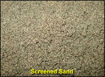 Screened Sand